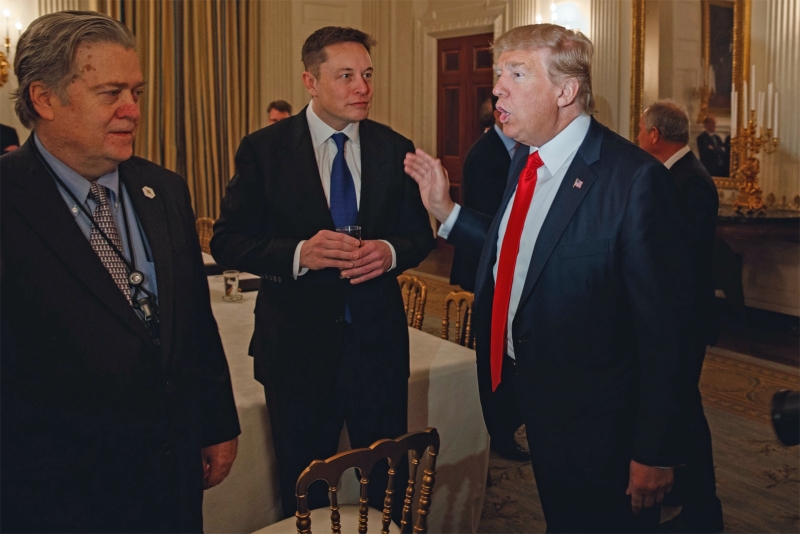  В настоящее время Маск &ndash; один из советников президента Трампа (фото AP/Evan Vucci) 